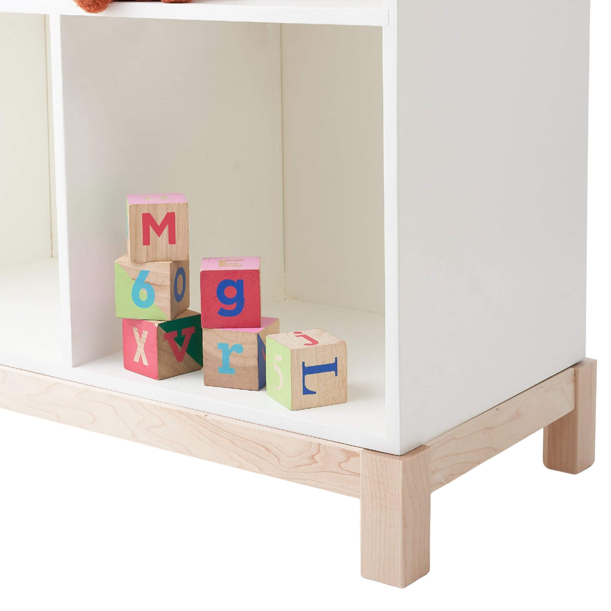 Cubby Kids Wooden Bookshelf