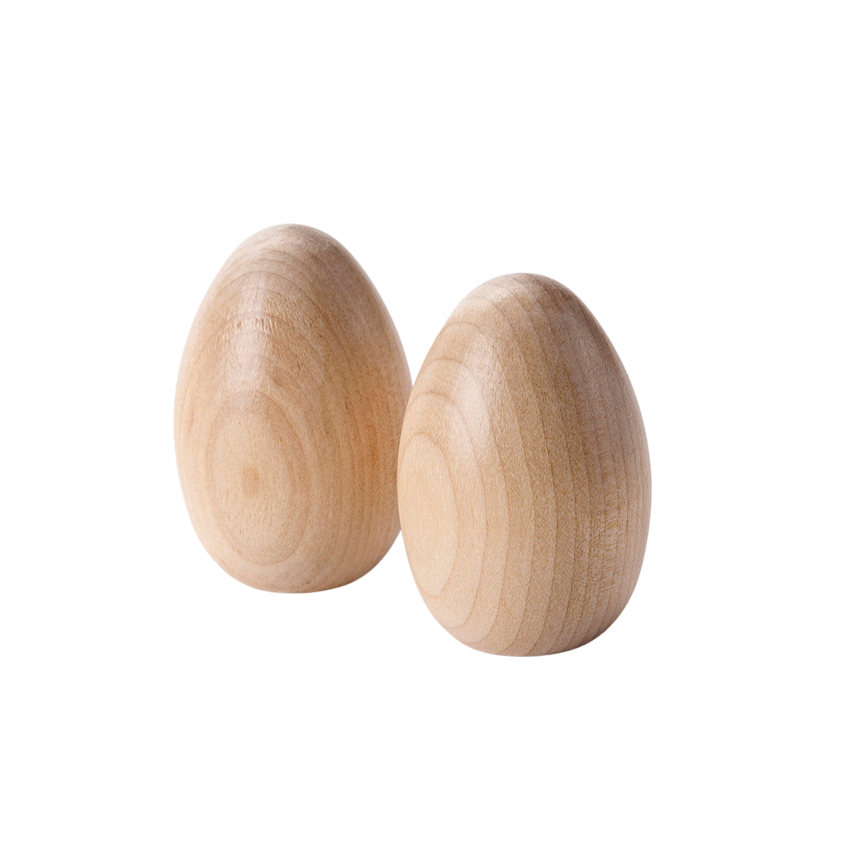 Wooden Play Eggs, Half Dozen