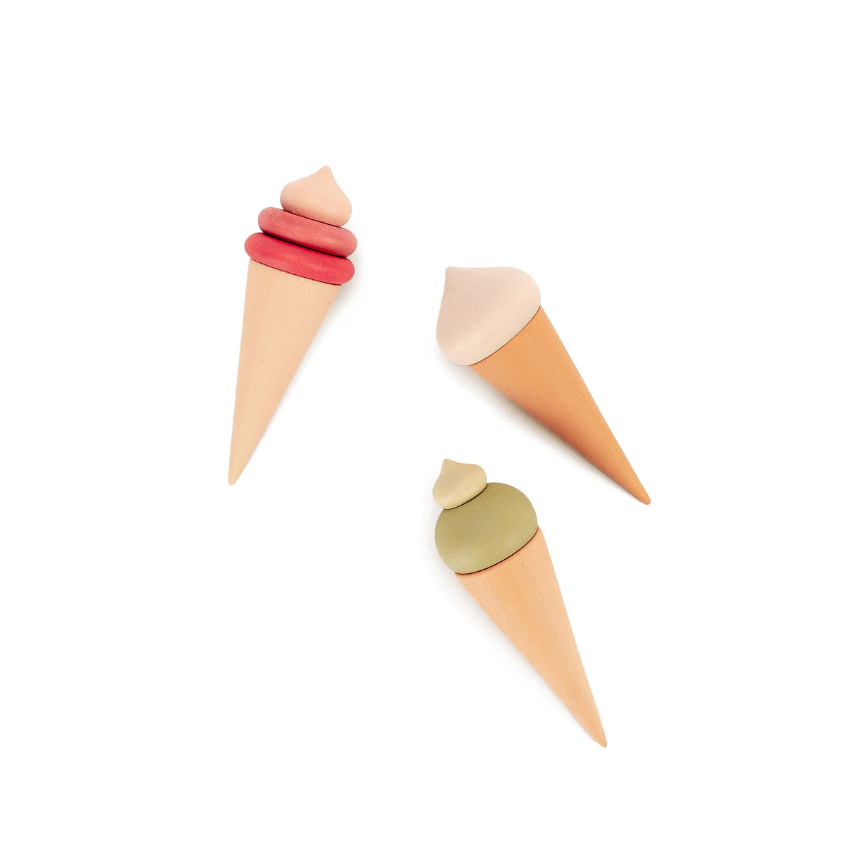 Wooden Play Ice Cream Cones