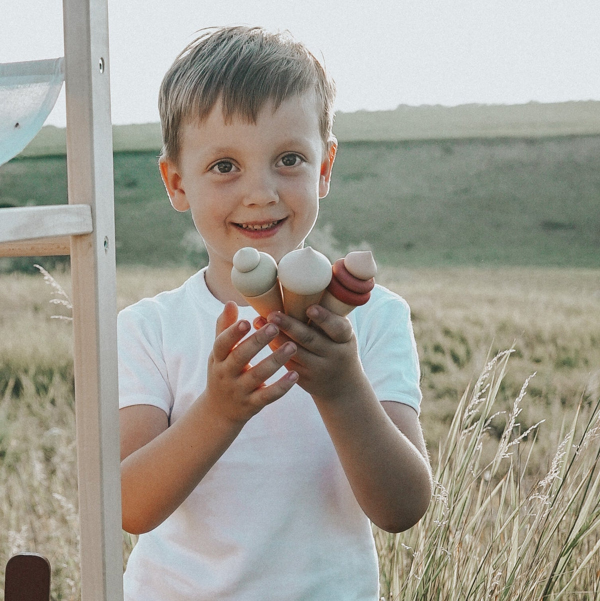 Wooden Play Ice Cream Cones