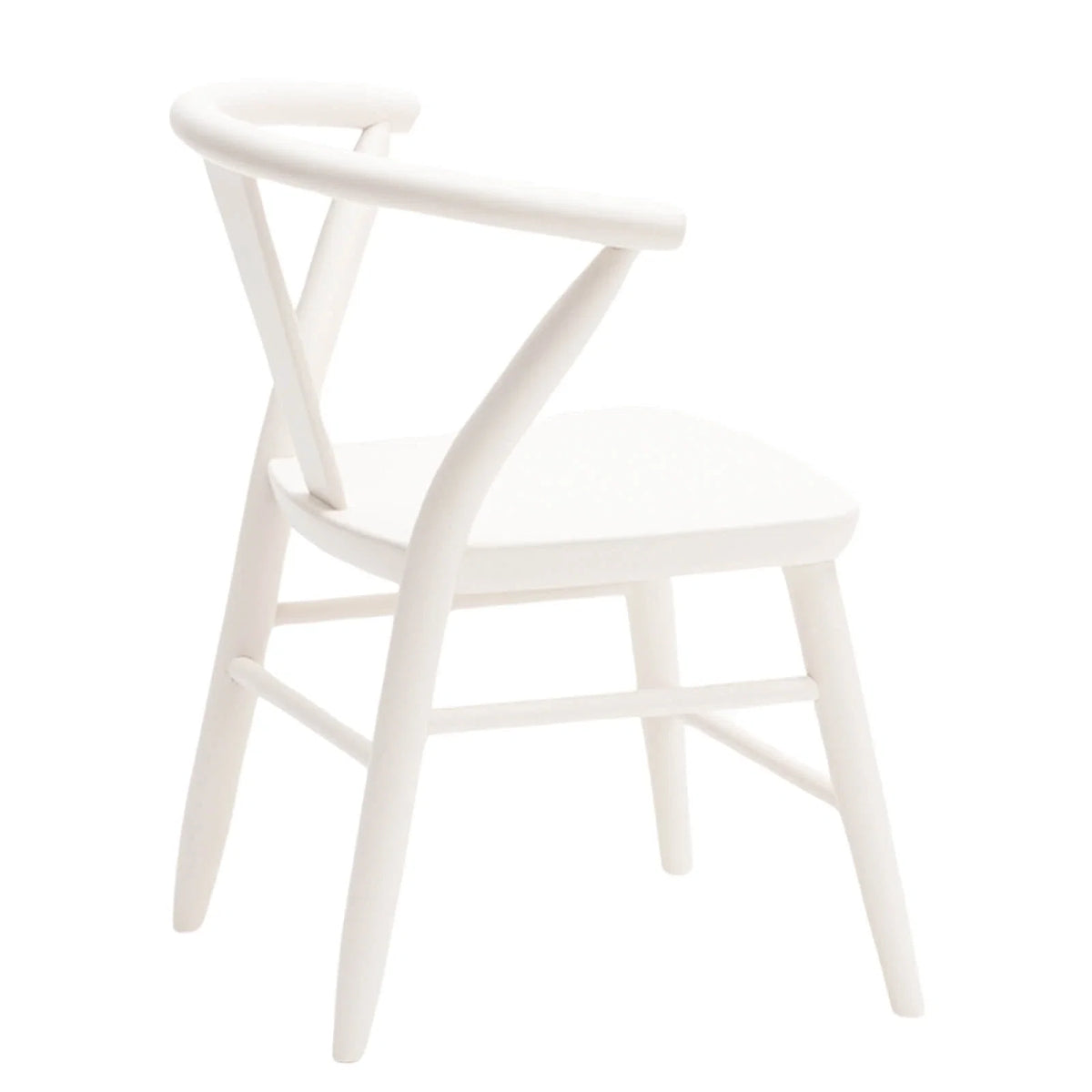 Crescent Solid Wood Play Chairs for Kids, Set of 2