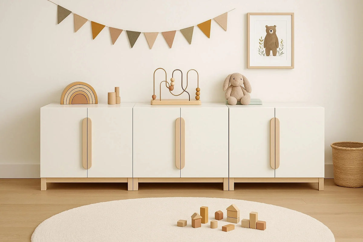 Terry Kids Wooden Storage Cabinet